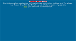 Desktop Screenshot of lesetagebuch.eu